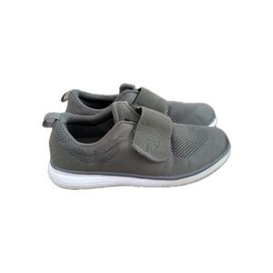 Propét Grey Men’s Sneaker With Strap. Size 8 Comfort Shoes Walking